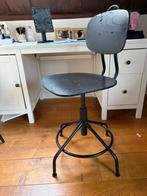 Kruk stoel bureaustoel ikea, Huis en Inrichting, Bureaustoelen, Ophalen of Verzenden, Gebruikt, Zwart, Bureaustoel