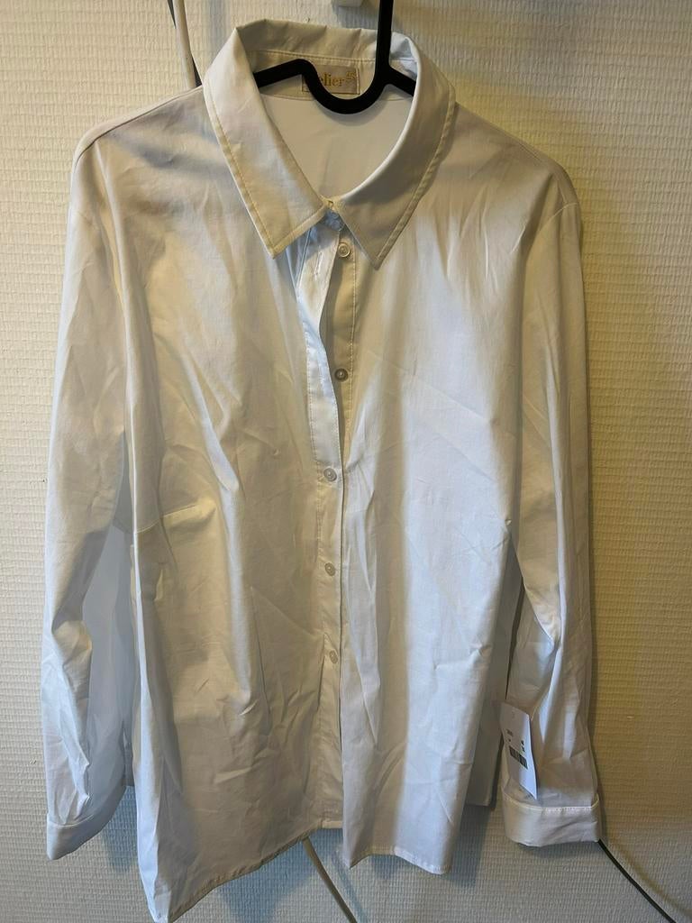 Blouse NIEUW, Ophalen of Verzenden, Nieuw, Maat 46/48 (XL) of groter, Wit