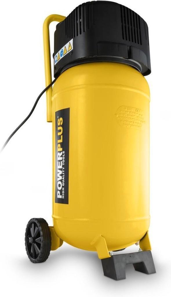 COMPRESSOR GEEN OLIE 1500W 50L POWX1750, Doe-het-zelf en Verbouw, Compressors, Zo goed als nieuw, 6 tot 10 bar, 25 tot 100 liter