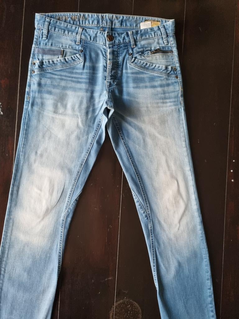ZGAN CLASSIC PME BARE METAL STRAIGHT STRETCH JEANS 34/34, Kleding | Heren, Blauw, Ophalen of Verzenden, Zo goed als nieuw, W33 - W34 (confectie 48/50)