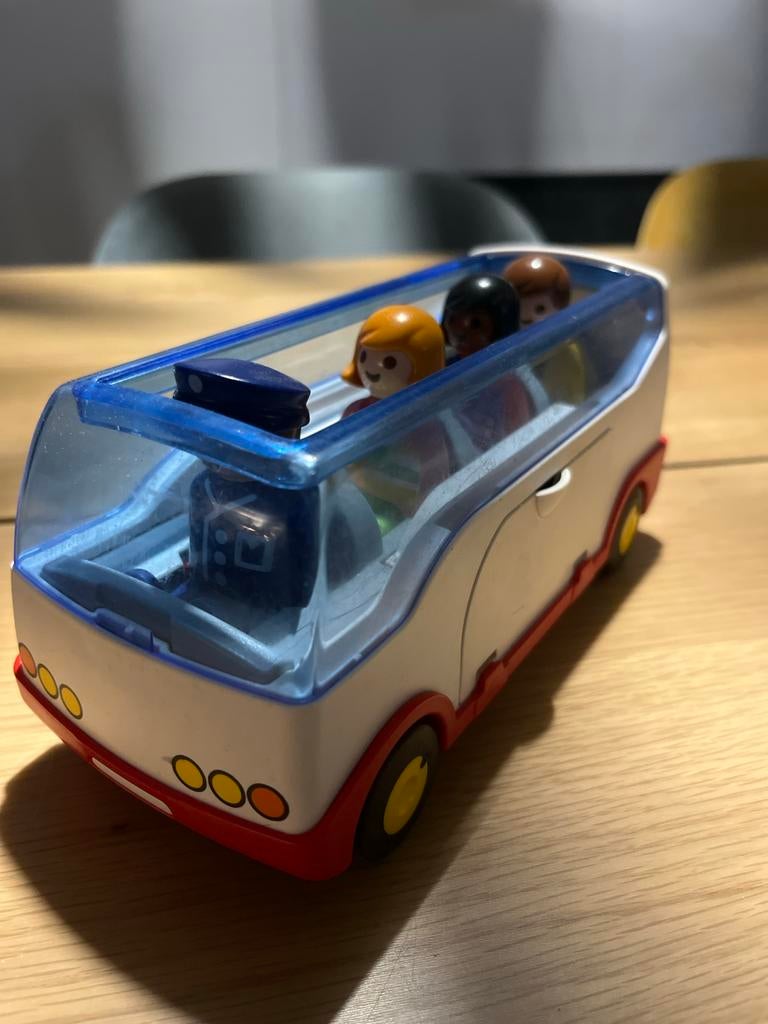 Playmobil bus met poppetjes, Ophalen, Gebruikt