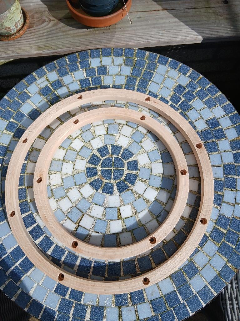 maple hoops & stalen hoops & drumvellenset., Muziek en Instrumenten, Percussie, Nieuw, Overige soorten, Ophalen