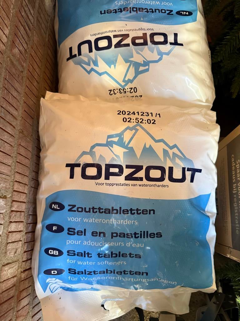 Nieuwe waterontharder incl. aansluitset en zout, Witgoed en Apparatuur, Waterontharders, Ophalen, Nieuw, Waterontharder met zout