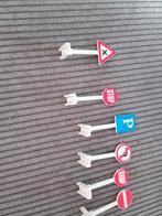 Vintage lego verkeersborden, Ophalen, Staal