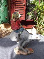 Originele Pixie op kangoeroe beeldje ., Ophalen of Verzenden, Zo goed als nieuw