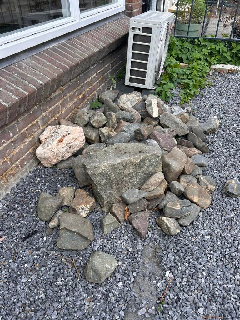 Sierkeien voor tuin of vijver, Tuin en Terras, Grind, Keien en Split, Ophalen, Zo goed als nieuw, Kei