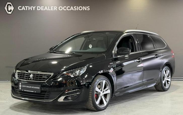 Peugeot 308 SW 1.2 PureTech GT-line Automaat Massage stoelen, Auto's, Peugeot, Bedrijf, Te koop, ABS, Achteruitrijcamera, Adaptive Cruise Control