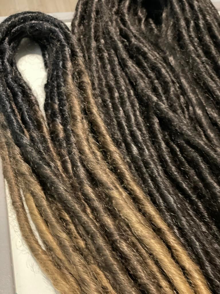 ALS NIEUW | 2 weken gedragen | DREADLOCKS DreadFullHippie, Ophalen of Verzenden, Zo goed als nieuw, Pruik of Haarverlenging