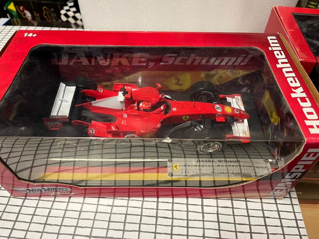 1/18 DANKE Schumi ! Ferrari 248 F1, Verzenden, Nieuw, Formule 1