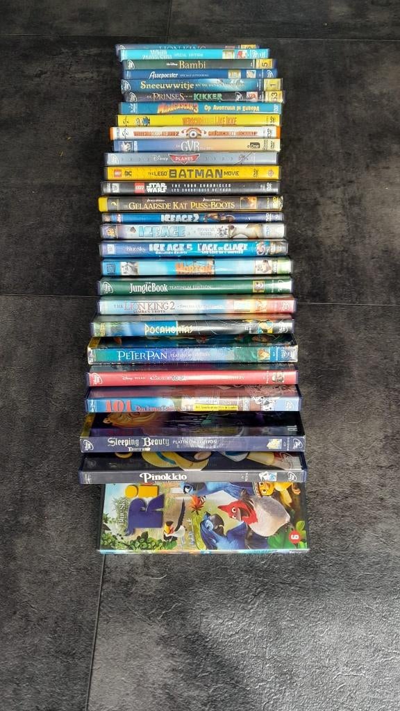 Disney DVD's, Ophalen, Tekenfilm, Zo goed als nieuw, Alle leeftijden