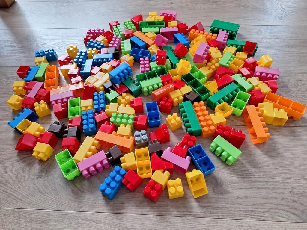 Abrick blokken groot en klein, Kinderen en Baby's, Speelgoed | Bouwstenen, Ophalen