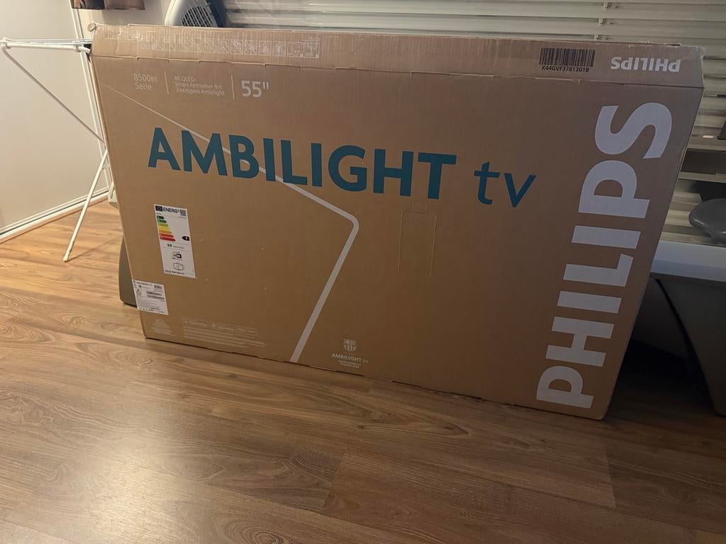 Philips 55PUS8500/12 55 inch 4K QLED Ambilight TV, Philips, QLED, Nieuw, 120 Hz
