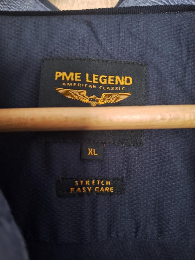 PME herenoverhemd, Kleding | Heren, Grote Maten, Ophalen of Verzenden, Zo goed als nieuw, Blauw, Overhemd