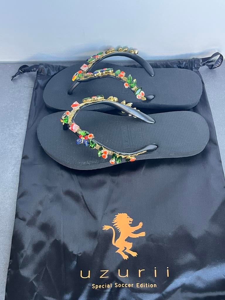 Uzurii Slippers Maat 35/36, Kleding | Dames, Ophalen, Gedragen, Zwart, Slippers