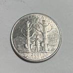1/4 dollar Amerika Vermont 2001, Ophalen of Verzenden, Noord-Amerika