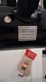 Reflector Telescoop - 76mm Diameter, Ophalen, Gebruikt, Met statief, Spiegeltelescoop (reflector)