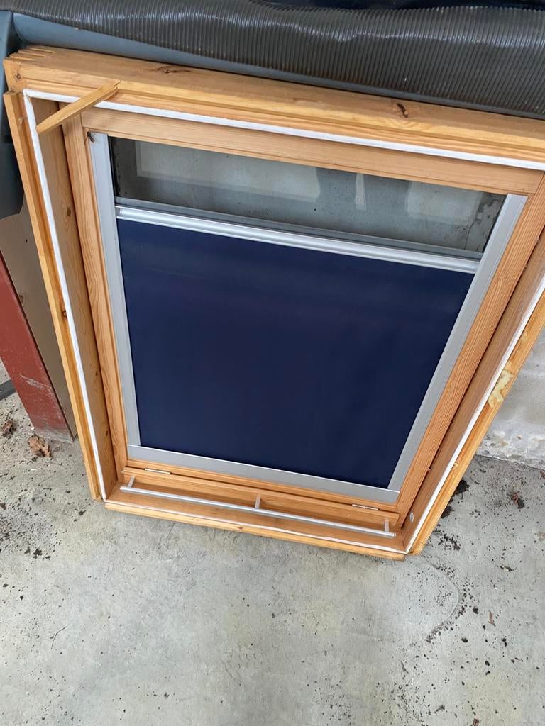 Velux dakraam dubbelglas 80x100, Doe-het-zelf en Verbouw, Glas en Ramen, Ophalen, Gebruikt, Minder dan 80 cm, 80 tot 120 cm