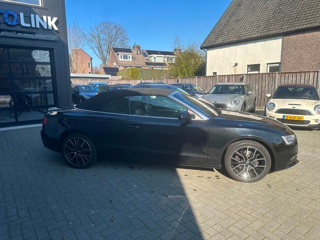 Audi A5 Cabriolet 1.8 TFSI | LEER | ELEK. STOELEN | FACELIFT, Auto's, Gebruikt, 4 cilinders, Cabriolet, 4 stoelen
