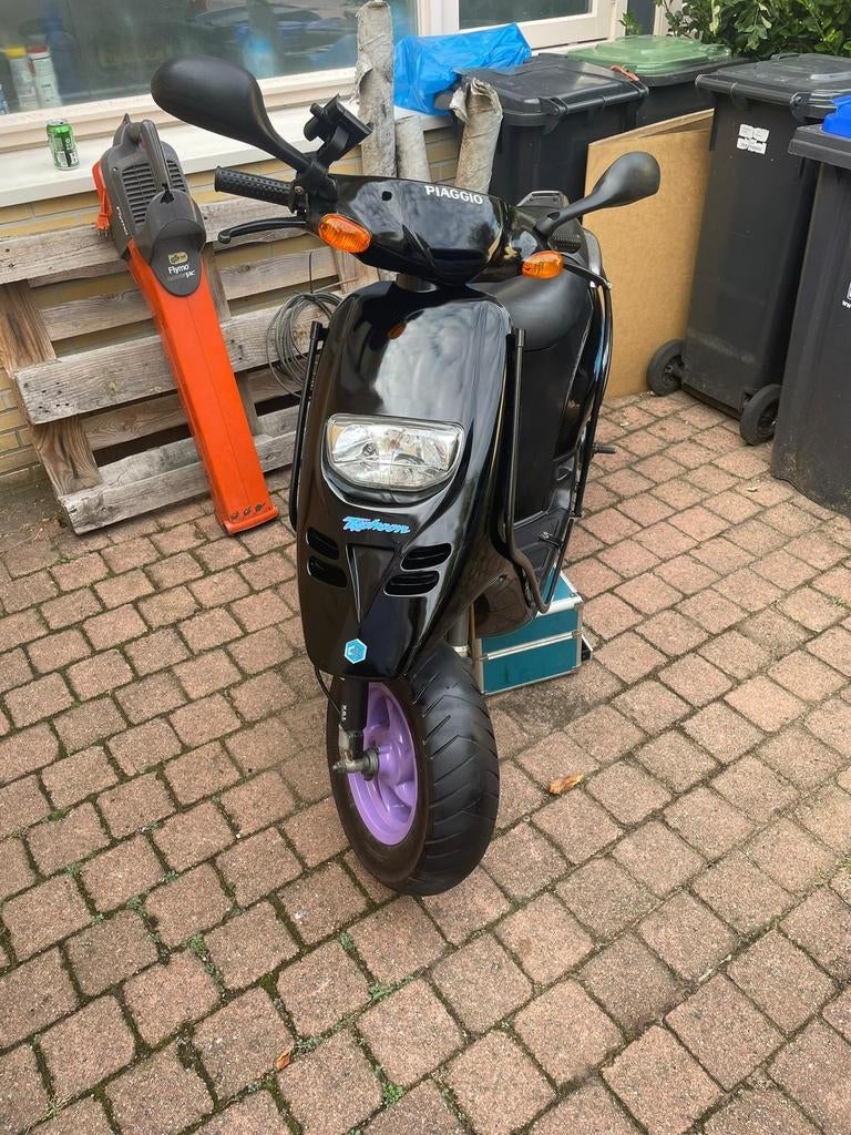 Piaggio Typhoon 1999 - Nette staat met 70cc setup, Tweetakt, Gebruikt, Overige modellen, Maximaal 45 km/u