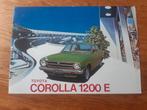 Toyota Corolla Oostenrijk 1977 Folder, Ernst Frey OHG, Toyota, Ophalen of Verzenden, Zo goed als nieuw