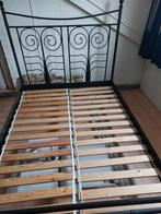 Bedframe zwart, Noresund, Ophalen, Gebruikt, Zwart, Tweepersoons