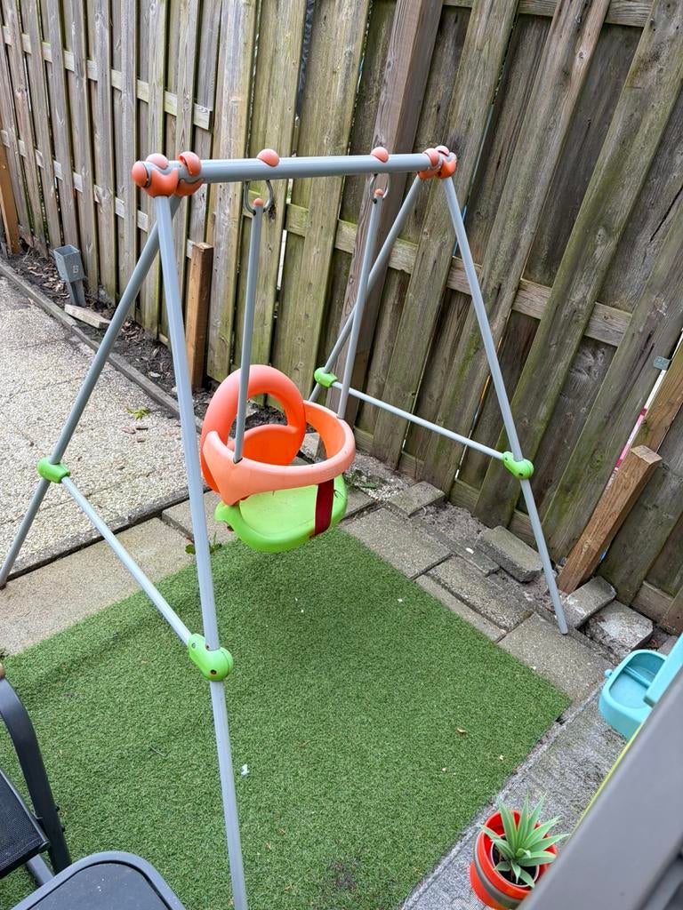 Smoby schommel, Kinderen en Baby's, Speelgoed | Buiten | Speeltoestellen, Ophalen, Gebruikt, Schommel