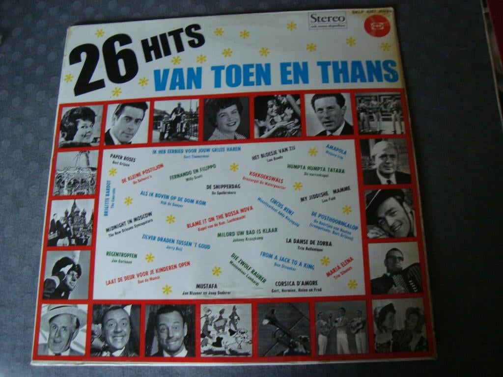 26 hits van toen en thans, Ophalen of Verzenden, Zo goed als nieuw, 12 inch, Levenslied of Smartlap