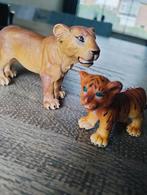 Schleich Leeuwin en Tijger Welp Speelgoed Figuren, Ophalen of Verzenden, Gebruikt