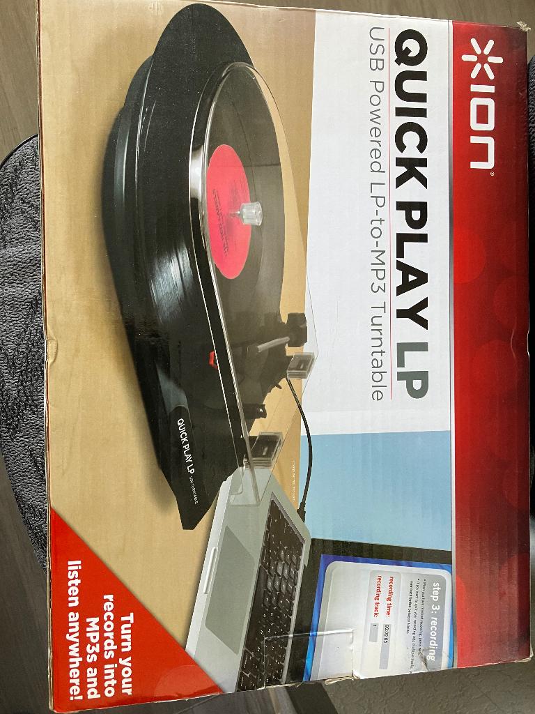 Platenspeler, platen overzetten naar MP3, Ophalen, Nieuw