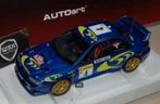 1997 SUBARU IMPREZA WRC LIATTI #4 AUTOART 89791 in doos WRH, Verzenden, Zo goed als nieuw, Auto, Autoart