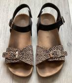 Zwarte Braqeez Sandalen Shelly Spain - Maat 34, Schoentjes, Meisje, Ophalen of Verzenden, Zo goed als nieuw