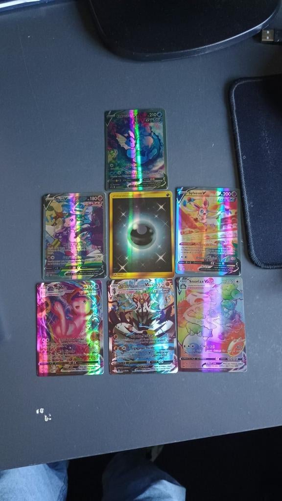 Pokemon kaarten (ook los te koop), Ophalen of Verzenden, Zo goed als nieuw, Meerdere kaarten