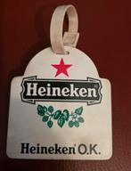 Heineken tag voor koffer uit 1986, Verzamelen, Ophalen of Verzenden