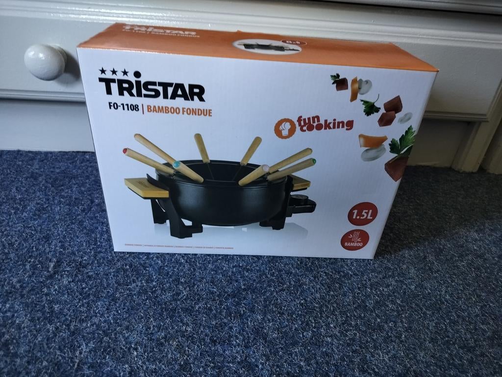 Nieuw in doos Tristar FO-1108 Bamboe Fondue - Nieuw in doos, Ophalen