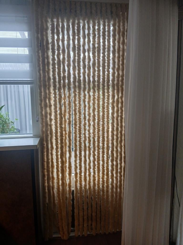 Nieuw beige vliegengordijn, Ophalen, Beige, Nieuw, 50 tot 100 cm