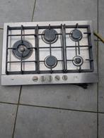 Pelgrim Gasfornuis - 5 pits, Ophalen, Gebruikt, 60 cm of meer, Inbouw