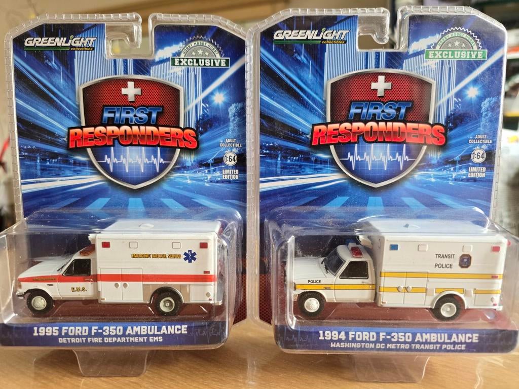 Ford F-350 First Responders Greenlight, Ophalen of Verzenden, Nieuw, Overige typen