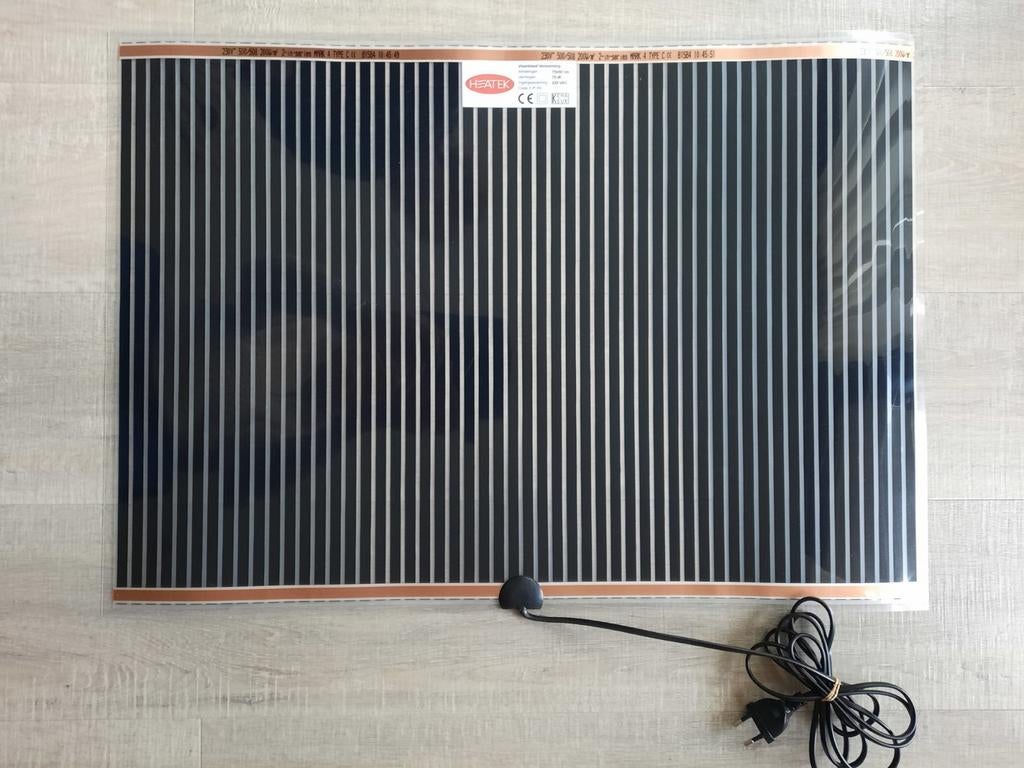 Vloerverwarming HEATEK 75x50cm 75W voor caravan/camper, Ophalen of Verzenden, Nieuw