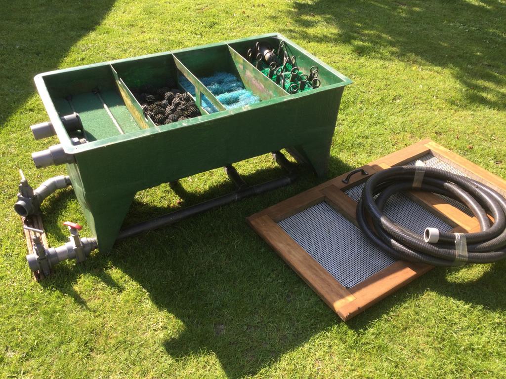4 kamer Vijverfilter, Tuin en Terras, Vijver-toebehoren, Ophalen, Gebruikt, Vijverfilter
