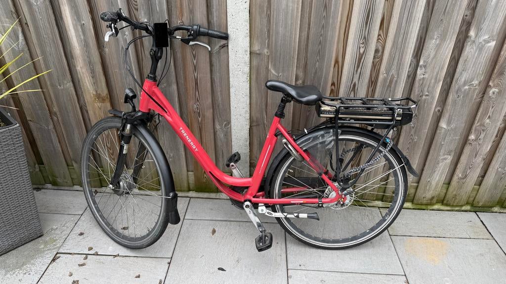 Elektrische fiets Trenergy goed lezen aub, Fietsen en Brommers, Elektrische fietsen, 55 tot 59 cm, Ophalen of Verzenden, Gebruikt