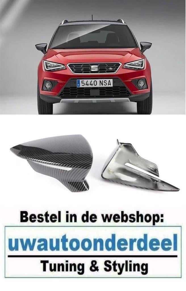 Spiegelkap Spiegelkappen Carbon Look Cupra FR Look Voor Seat