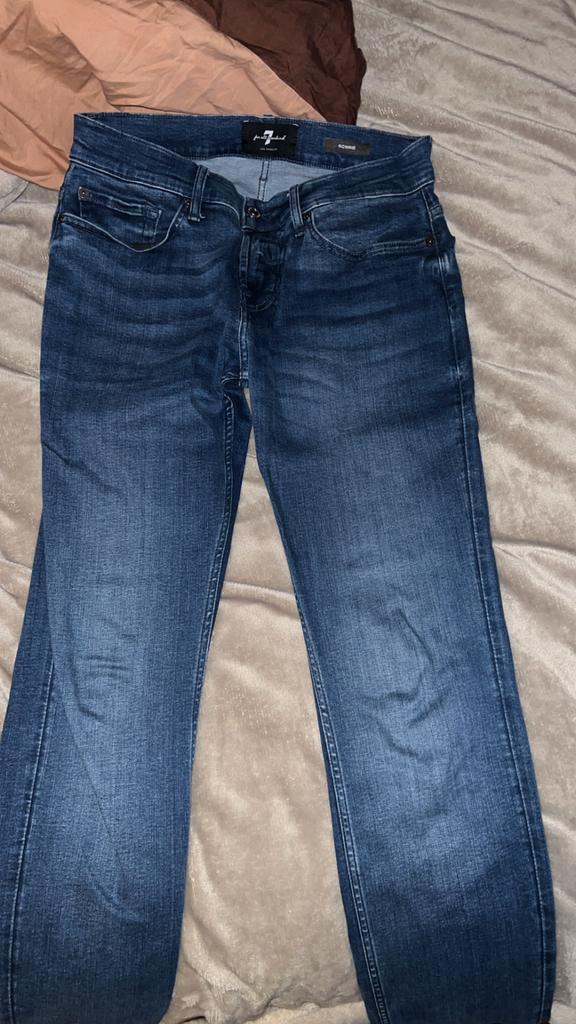 7even spijkerbroek heren maat 28, Ophalen of Verzenden, Zo goed als nieuw, Blauw, W32 (confectie 46) of kleiner