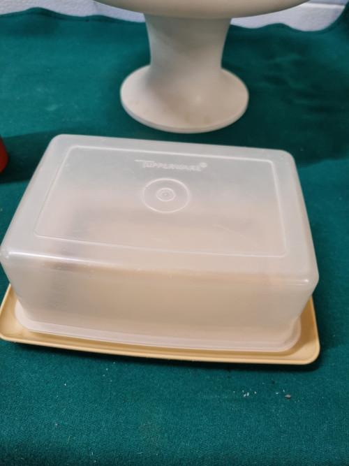 Tupperware botervloot zoutpeper mosterd serveerschaal, Huis en Inrichting, Keuken | Tupperware, Ophalen of Verzenden, 'T Olde Gre-j