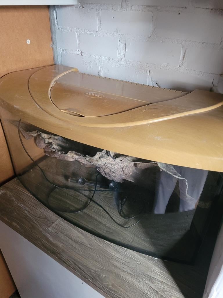 Aquarium, Dieren en Toebehoren, Vissen | Aquaria en Toebehoren, Ophalen, Zo goed als nieuw, Leeg aquarium