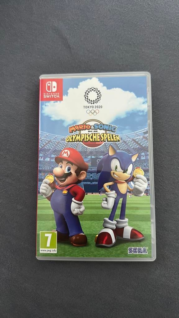 Mario&Sonic olympische spelen -Nintendo switch, Ophalen, Zo goed als nieuw, 3 spelers of meer, Sport