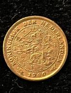 1/2 cent Wilhelmina uit 1940, Postzegels en Munten, Ophalen of Verzenden, Koningin Wilhelmina