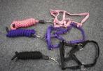 halsterset voor hobby horse stokpaardje  ALLEEN NOG ZWART, Ophalen of Verzenden, Nieuw, Paard