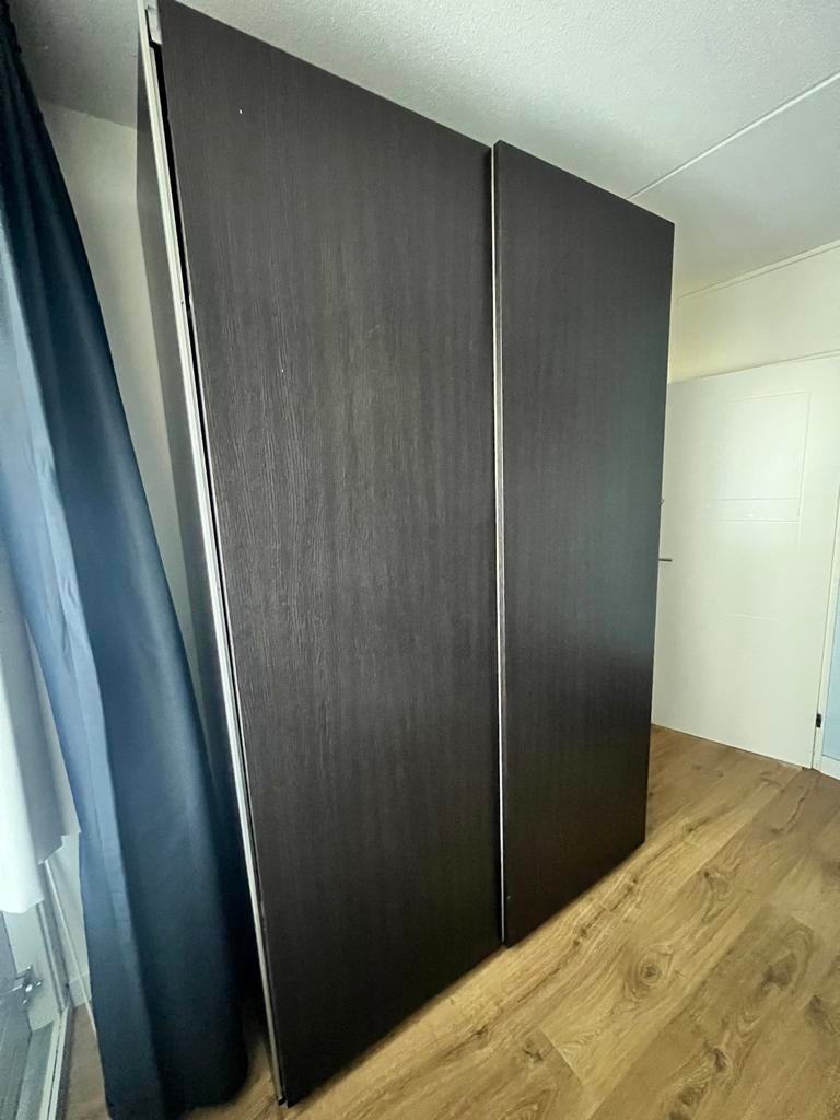 IKEA Pax kast met schuifdeuren, 150x236x60 cm, Ophalen, Gebruikt, 200 cm of meer, 150 tot 200 cm