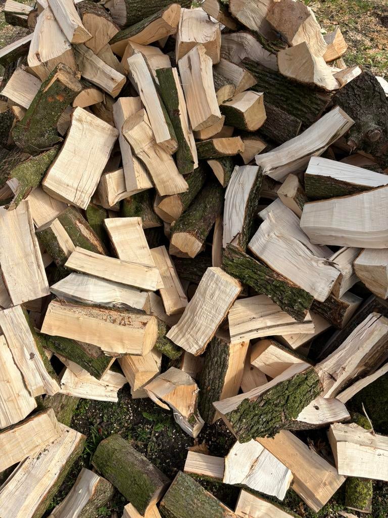 Eikenhout brandhout, Tuin en Terras, Haardhout, Minder dan 3 m³, Ophalen of Verzenden