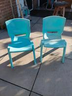 2 Kinder Tuinstoeltjes - Stevig en Leuk!, Tuin en Terras, Ophalen, Gebruikt, Plastic